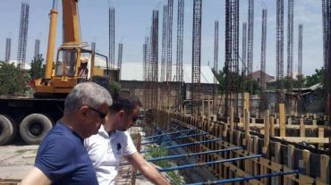 Քաղաքաշինության կոմիտեի նախագահը հետևել է Մասիս համայնքում իրականացվող շինարարական ծրագրերի ընթացքին