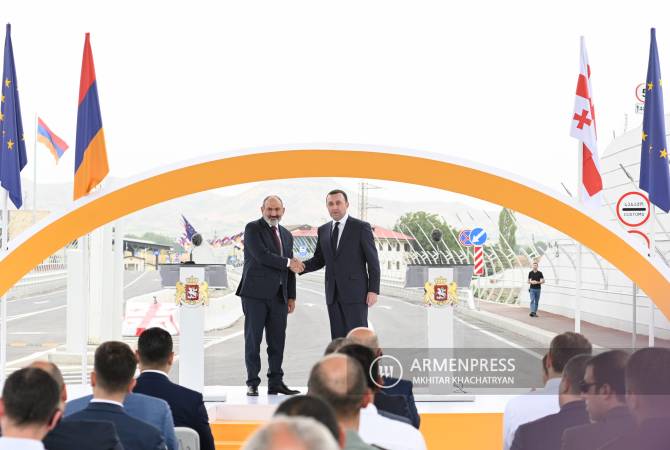 Հայաստանի և Վրաստանի վարչապետների մասնակցությամբ պաշտոնապես շահագործման է հանձնվել «Բարեկամության» կամուրջը