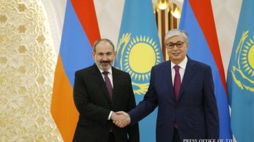 Ղազախստանի նախագահը շնորհավորել է  Նիկոլ Փաշինյանին