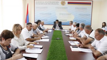 Գեղարքունիքի մարզպետի հերթական աշխատանքային խորհրդակցությունն ընթացել է հագեցած օրակարգով