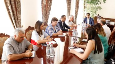 Գեղարքունիքի մարզպետն ընդունել է ՄԱԿ-ի «Աղետների ռիսկի նվազեցման ծրագրերի» համակարգողին