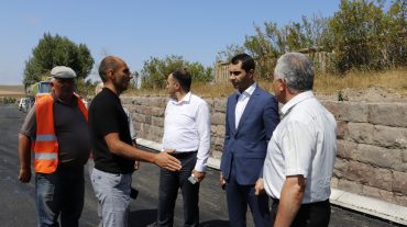 Գեղարքունիքի մարզպետը մշտադիտարկում է կատարել Գավառ քաղաքի ճանապարհաշինական տեղամասում