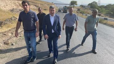 Գնել Սանոսյանը դիտարկել է Գնդևազ-Ջերմուկ ճանապարահատվածի միջին նորոգման աշխատանքները
