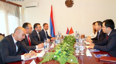 Աշխատանքային այցով Սյունիքում է Չինաստանի դեսպանը