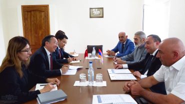 Չինաստանի դեսպանն այցելել է Վայոց ձորի մարզ