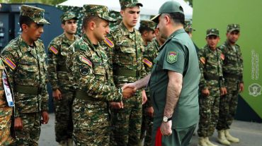 ՀՀ ԶՈՒ գլխավոր շտաբի պետը մասնակցել է Միջազգային բանակային խաղերի փակման արարողությանը
