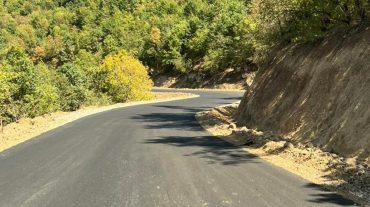 Կապան-Ճակատեն շրջանցիկ հատվածում իրականացվում են ասֆալտապատման աշխատանքներ