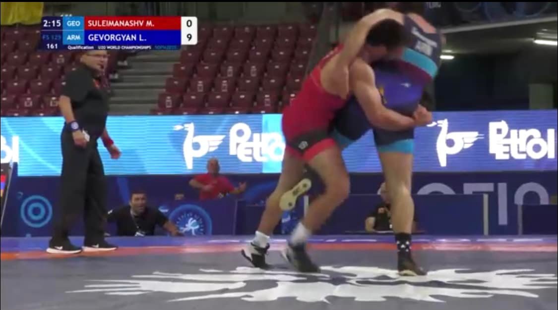 Լյովա Գևորգյանը վնասվածք է ստացել, երբ հաղթելիս է եղել 9-0 հաշվով. Ըմբշամարտի երիտասարդական ԱԱ