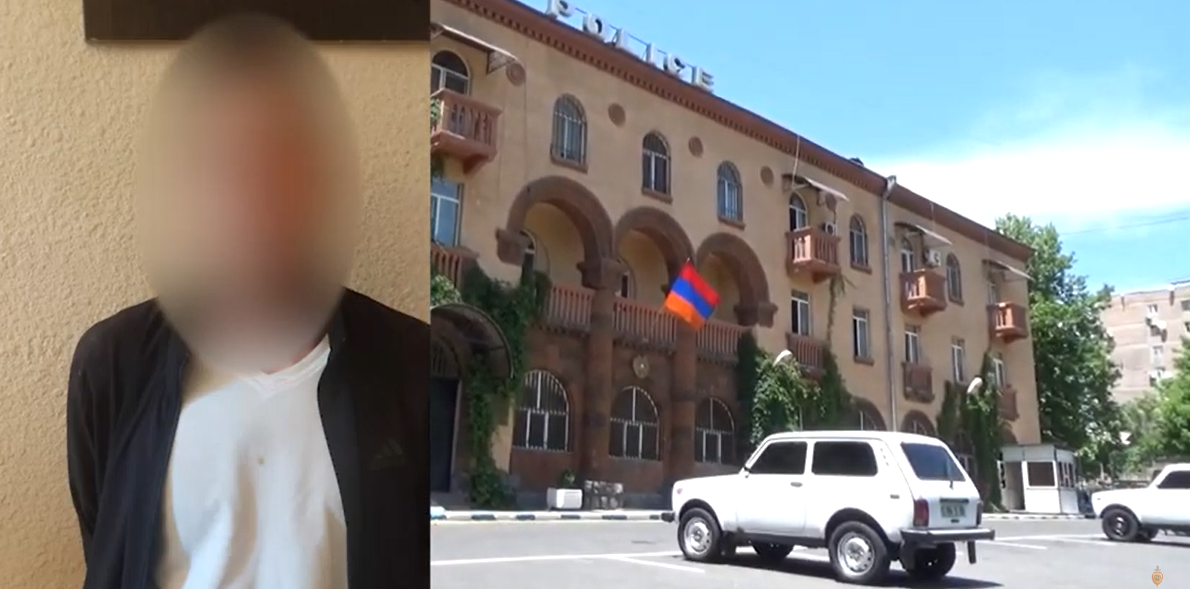 Օրբելի եղբայրների փողոցում երկու հոգի փորձել են կոտրել վճարային տերմինալը