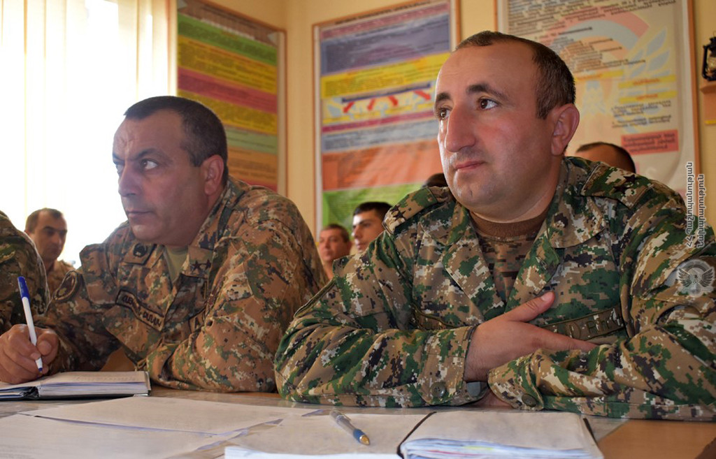N զորամիավորումում անցկացվել են հրամանատարական հավաքներ