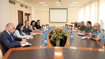 ՀՀ ԶՈՒ գլխավոր շտաբի պետն ընդունել է ԿԽՄԿ պատվիրակության ղեկավարին