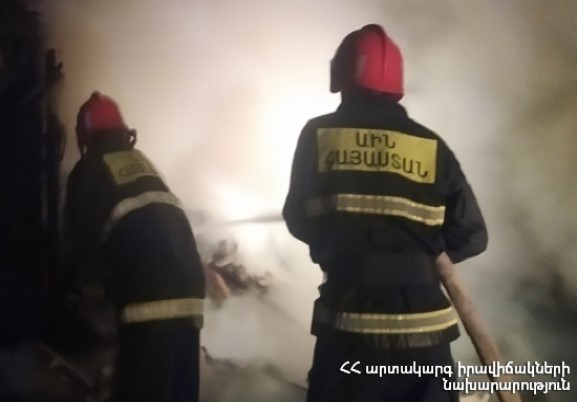 Հրդեհ Գորիս քաղաքում