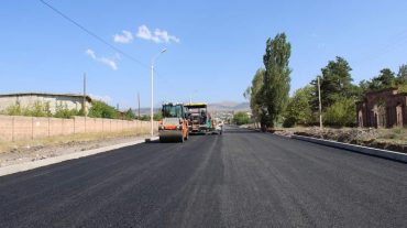 Հիմնանորոգվում է Հոռոմ-Արթիկ-Ալագյազ հանրապետական նշանակության ճանապարհը