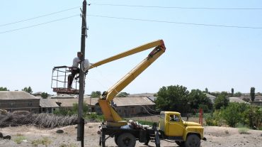 Եզդիաբնակ Ֆերիկ համայնքում սուբվենցիոն ծրագրով արտաքին լուսավորության ցանց է կառուցվում
