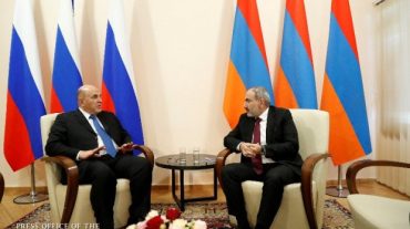 Միխայիլ Միշուստինը հեռախոսազրույց է ունեցել ՀՀ վարչապետ Նիկոլ Փաշինյանի հետ