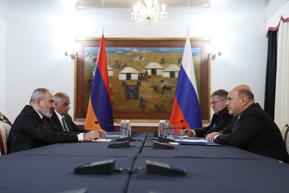 ՀՀ-ի և ՌԴ-ի միջև առևտրաշրջանառությունն ընթացիկ տարվա առաջին կիսամյակում աճել է 42 տոկոսով. տեղի է ունեցել Նիկոլ Փաշինյանի և Միխայիլ Միշուստինի հանդիպումը