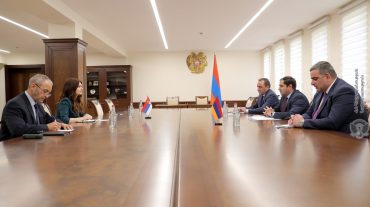 Սուրեն Պապիկյանը և Սերբիայի դեսպանը քննարկել են Հայաստանի սահմանամերձ շրջաններում և Արցախում տիրող իրավիճակը