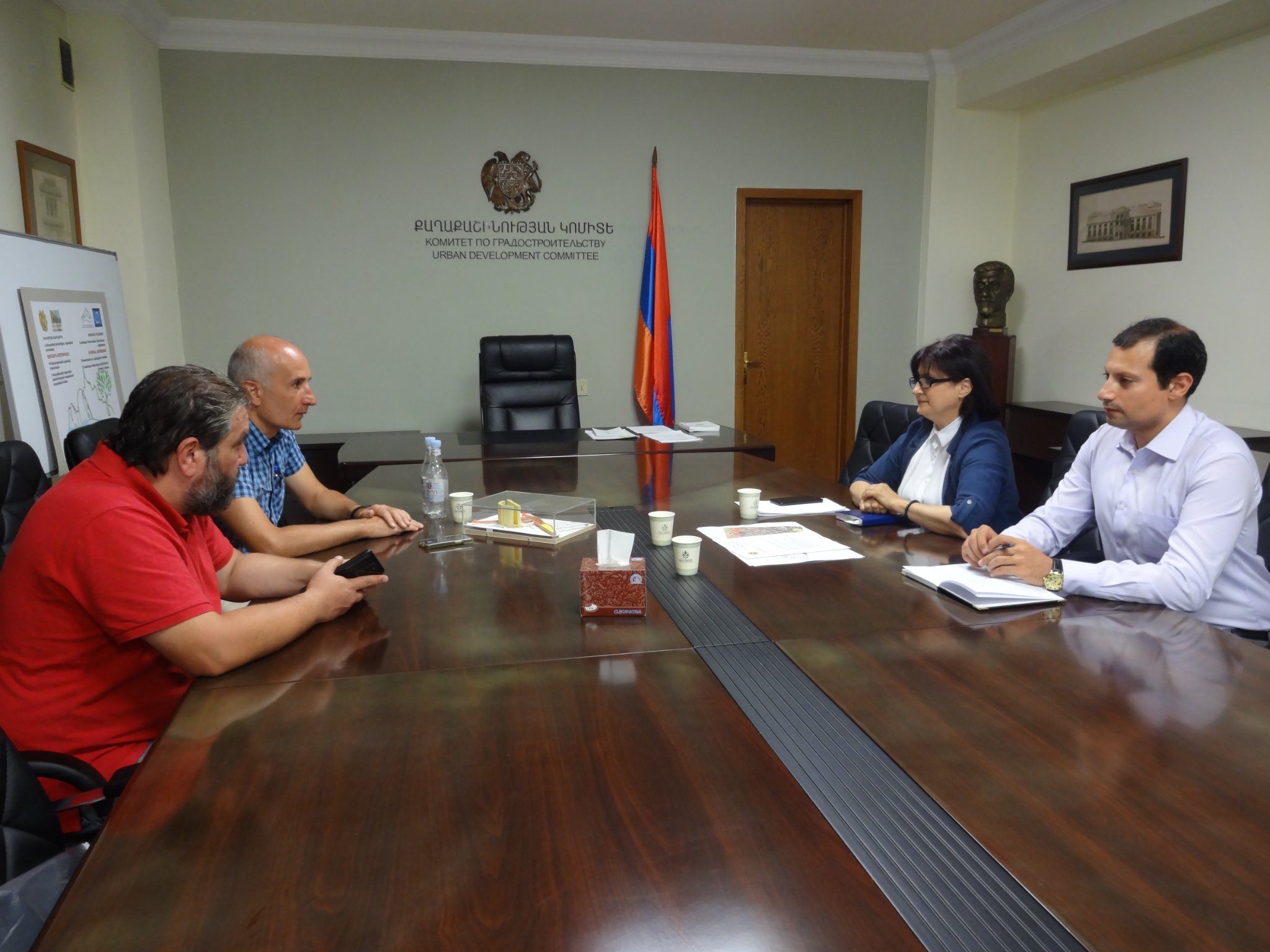 Դիտարկվել են Հայաստանի բնակավայրերի տարածքների արդիականացման վերաբերյալ իտալական ընկերության առաջարկները