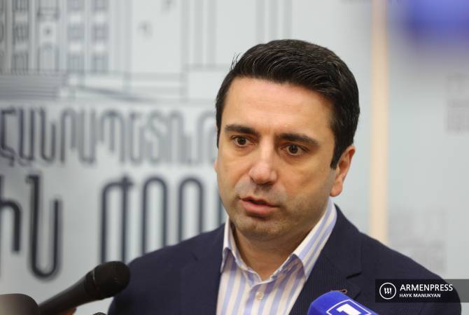 Իրավիճակի շտկման մեջ մեծ դերակատարություն է ունեցել ԱՄՆ-ն. ԱԺ նախագահը՝ հրադադարի պայմանավորվածության մասին