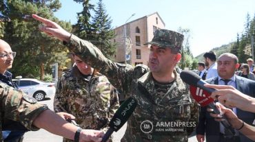 Ջերմուկի հյուսիսային հատվածից հակառակորդի 50-60 հոգանոց խումբ հետ է քաշվել. ԳՇ պետ