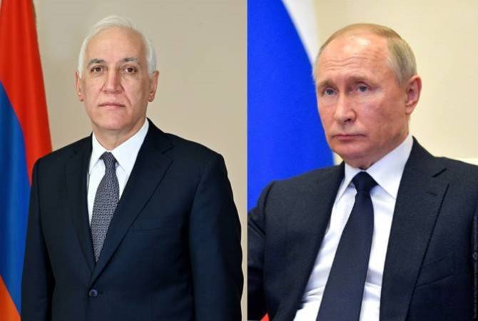 Վստահ եմ, որ դաշնակցային կապերի հետագա ամրապնդումը լիովին համապատասխանում է ՌԴ-ի և ՀՀ-ի եղբայրական ժողովուրդների շահերին․ Պուտին