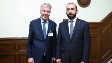 Հայաստանի ու Ֆինլանդիայի ԱԳ նախարարները քննարկել են ԼՂ հակամարտության կարգավորման գործընթացը