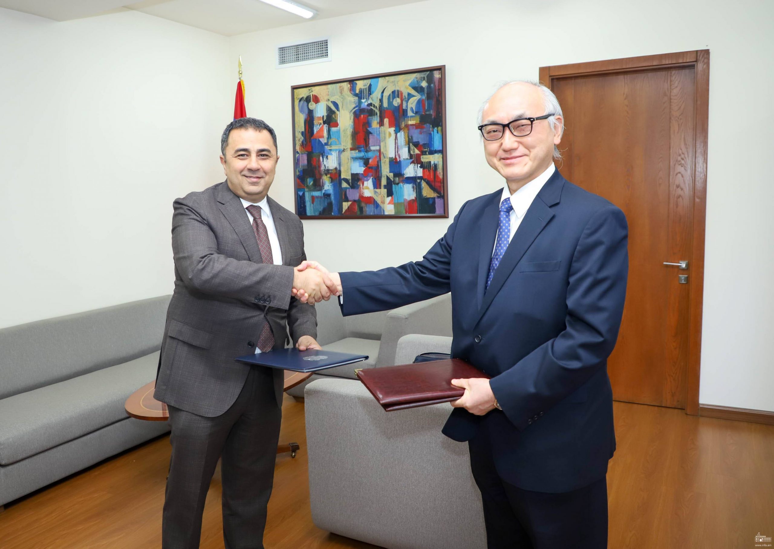 Կարևորվել է հայ-ճապոնական հարաբերությունների հետագա զարգացումն ու ամրապնդումը