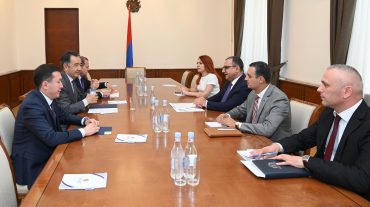 Ֆինանսների նախարարն ընդունել է ԵՏՀ Կոլեգիայի անդամ-նախարարին