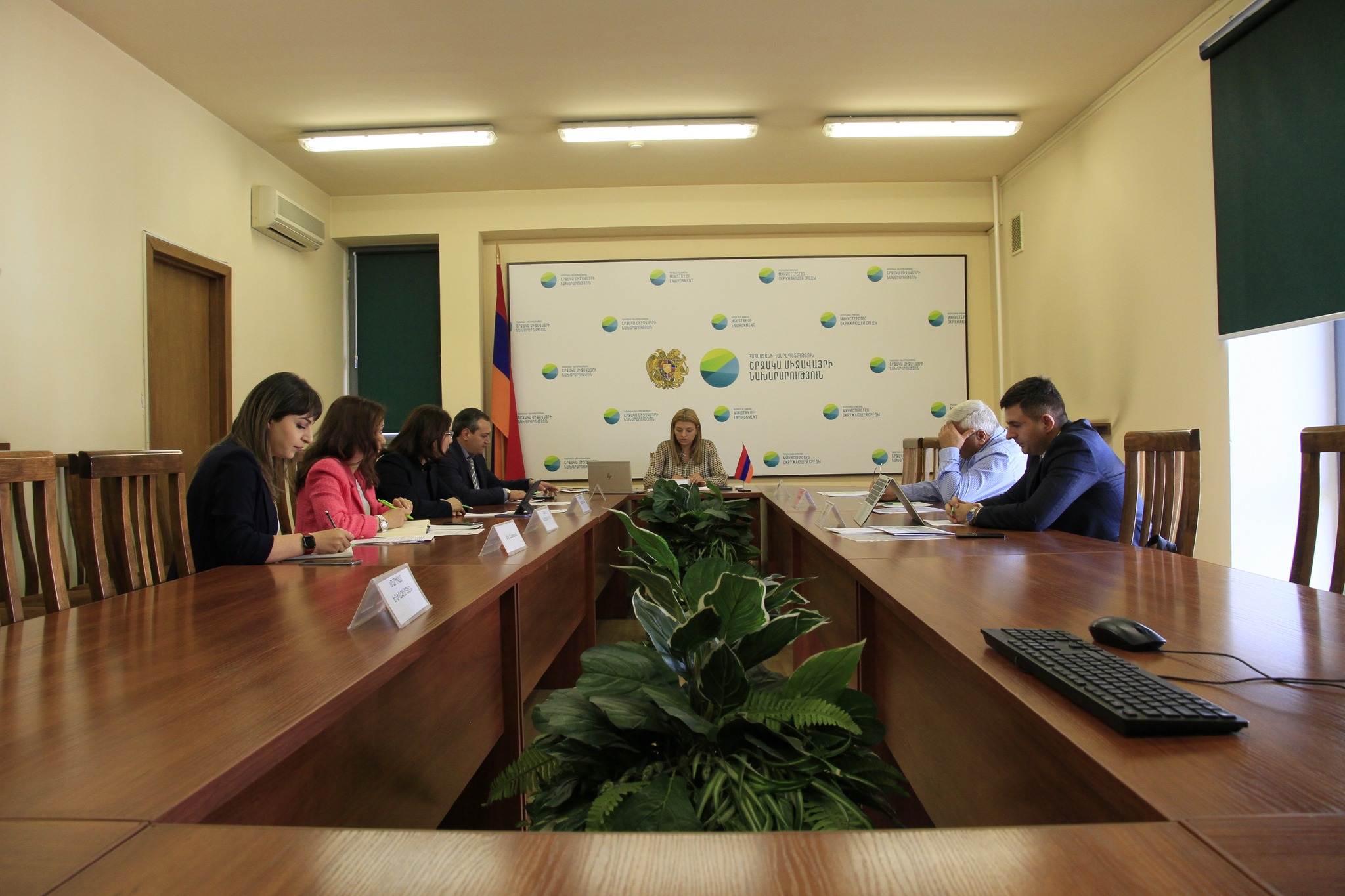 Քննարկվել են շրջակա միջավայրի կառավարման շրջանակներում բանկային համակարգի հետ սերտ համագործակցությանն առնչվող հարցեր