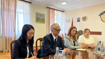 Արմավիր համայնքի ղեկավարն ընդունել է Ճապոնիայի դեսպանին