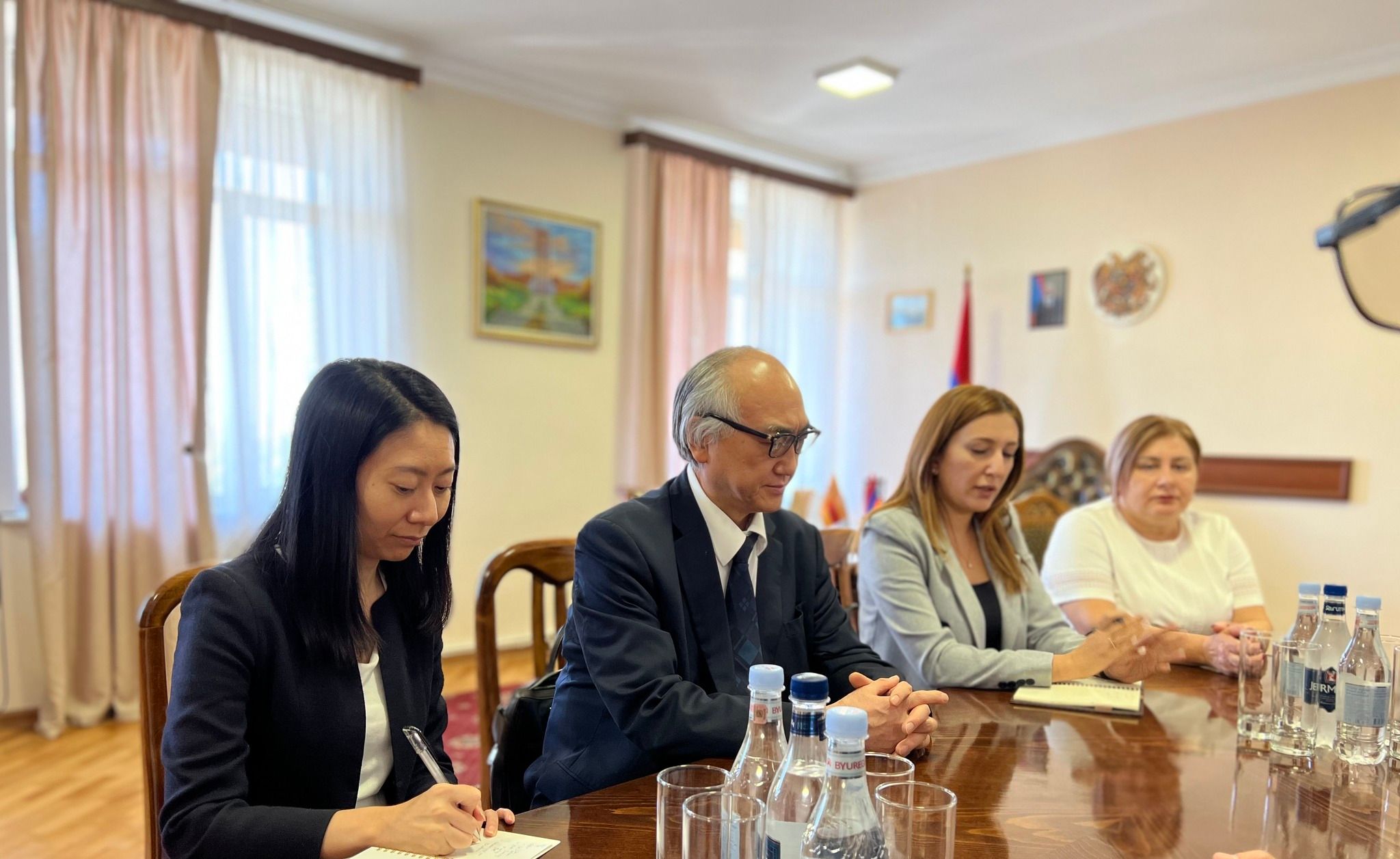 Արմավիր համայնքի ղեկավարն ընդունել է Ճապոնիայի դեսպանին