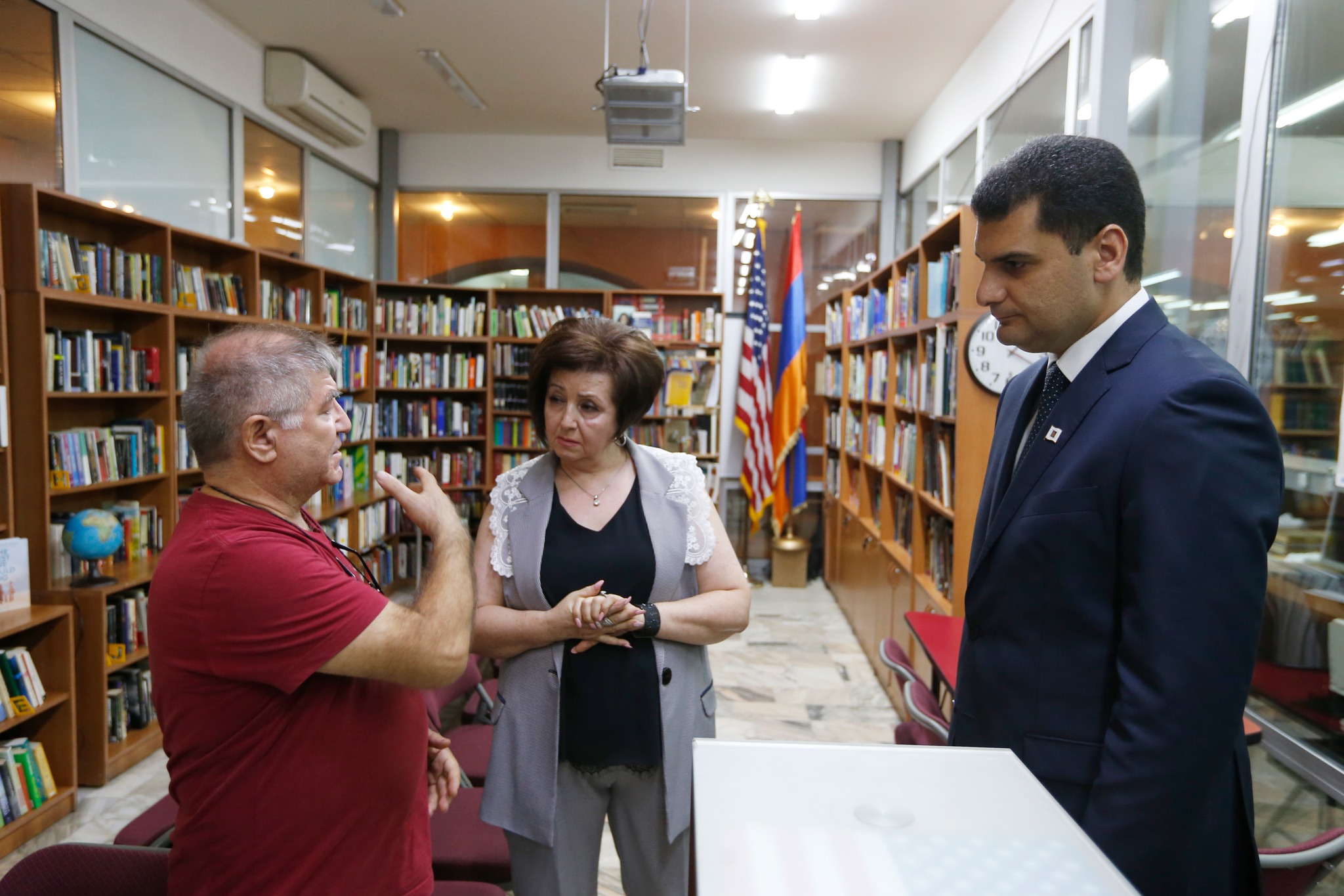 Քննարկվել են գրադարանների զարգացմանն ու արդիականացմանն ուղղված ծրագրերը