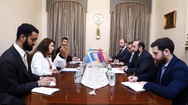 Միրզոյանը շվեդ գործընկերոջ ուշադրությունն է հրավիրել Ադրբեջանի ԶՈւ-ի կատարած պատերազմական հանցագործությունների վրա