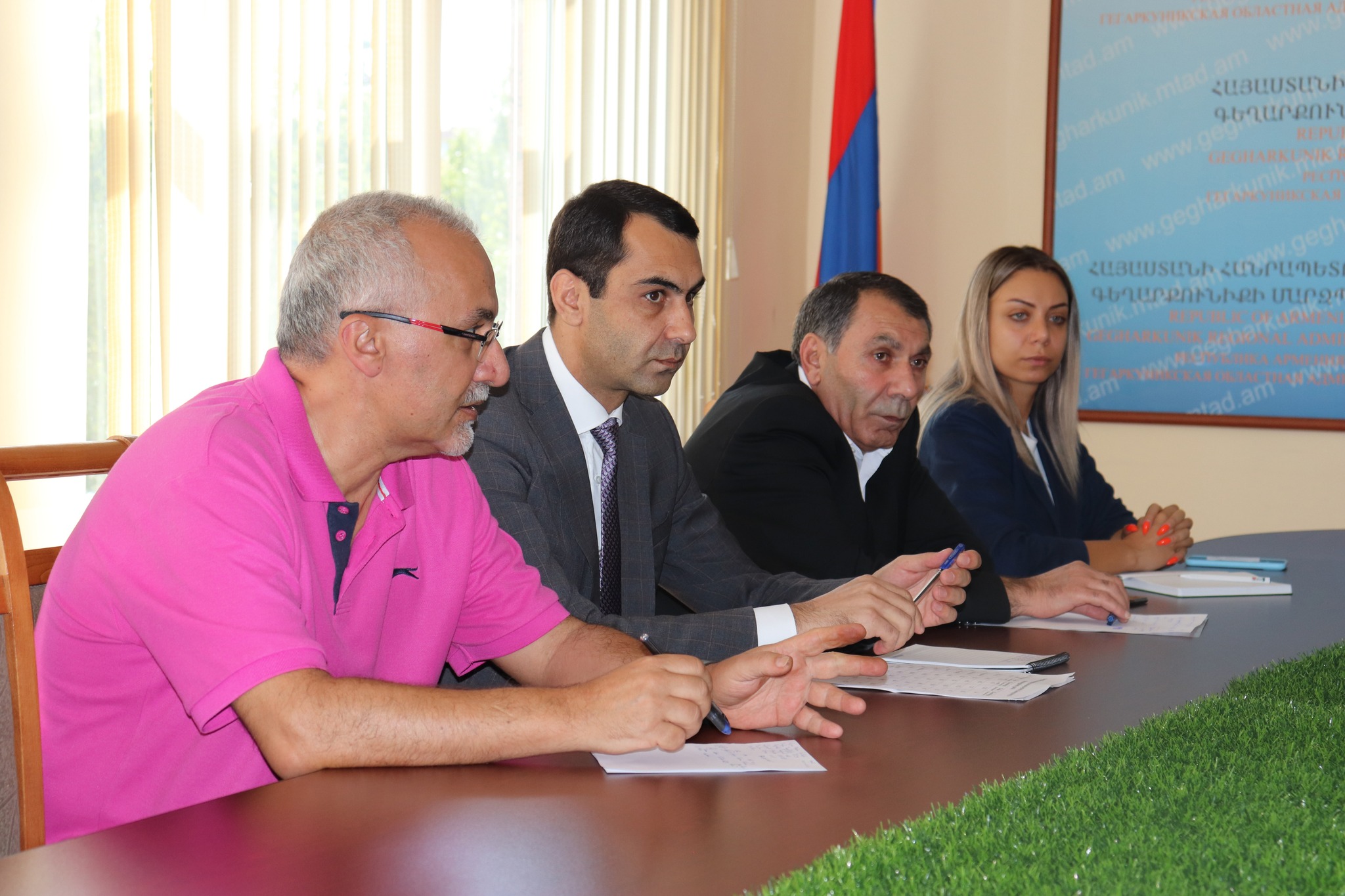Գեղարքունիքի մարզպետն ընդունել է ՄԱԿ-ի պատվիրակությանը