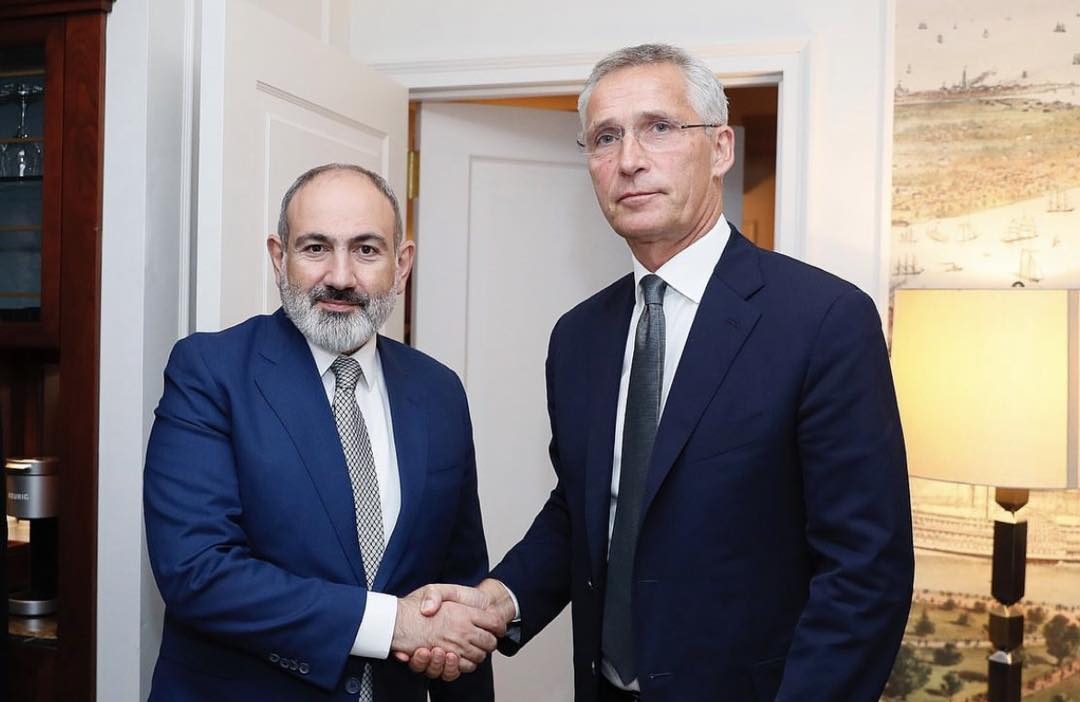 ՀՀ վարչապետ Նիկոլ Փաշինյանը հանդիպել է ՆԱՏՕ-ի գլխավոր քարտուղար Յենց Ստոլտենբերգի հետ
