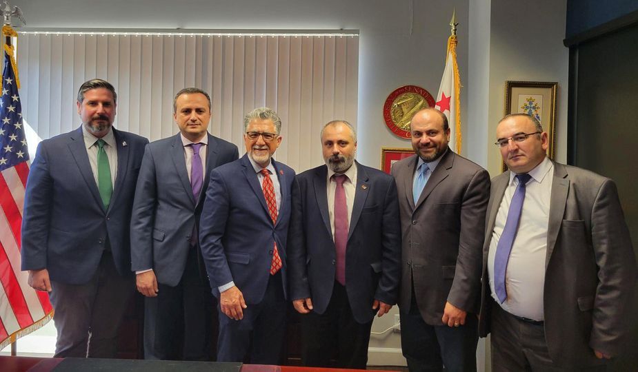 ԱՀ ԱԳ նախարար Դավիթ Բաբայանը հանդիպել է Կալիֆորնիայի նահանգային սենատորի և Ազգային ժողովի անդամի հետ