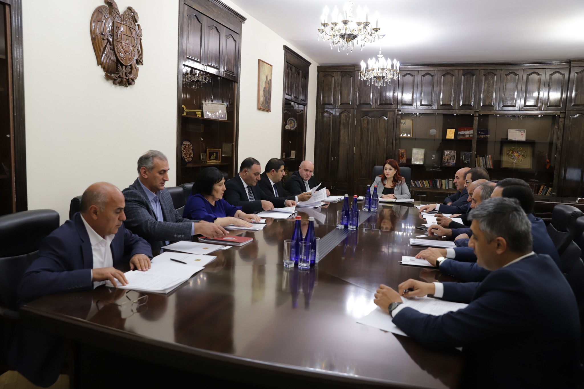 Շիրակի մարզպետի գլխավորությամբ տեղի է ունեցել աշխատանքային խորհրդակցություն