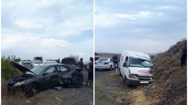 Եղվարդ-Աշտարակ ավտոճանապարհին բախվել են ավտոմեքենաներ․ կա տուժած