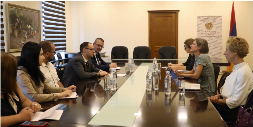 Եվրոպայի խորհուրդը պատրաստել է Հայաստանի մեդիադաշտի կարիքների գնահատման զեկույց. Եխ գրասենյակի ղեկավարը` ԿԳՄՍ նախարարի տեղակալի հետ հանդիպմանը