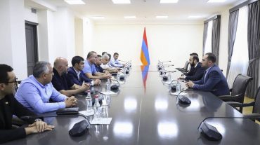 Արարատ Միրզոյանն ընդունել է Արցախի ԱԺ պատգամավորների պատվիրակությանը
