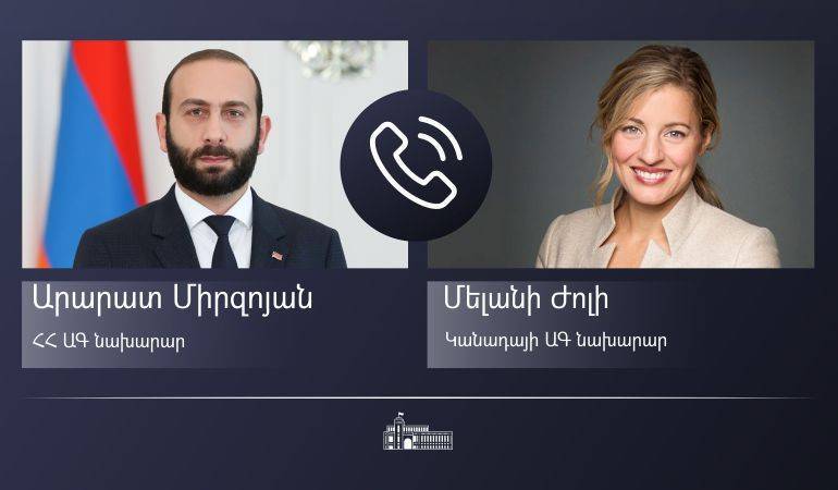 Հայաստանի և Կանադայի ԱԳ նախարարները հեռախոսազրույց են ունեցել
