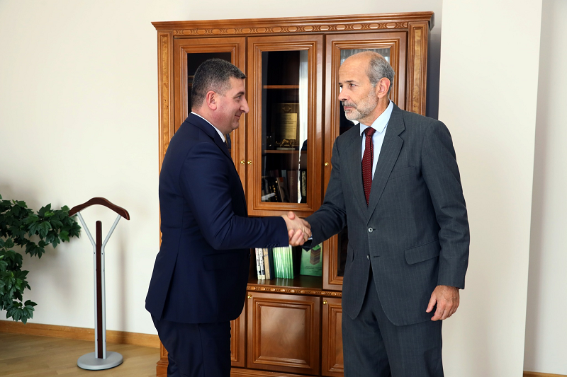 ՏԿԵ նախարարն ընդունել է ՀՀ-ում Իսպանիայի նորանշանակ դեսպանին