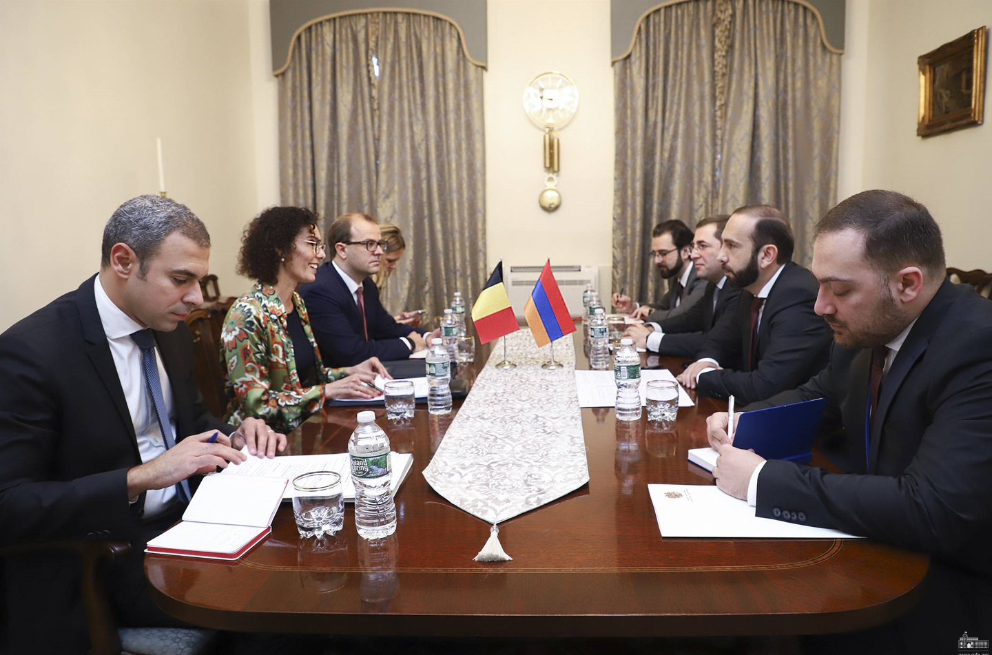 Արարատ Միրզոյանը Բելգիայի ԱԳ նախարարին ներկայացրել է Հայաստանի ինքնիշխան տարածքի նկատմամբ Ադրբեջանի սանձազերծված լայնածավալ ագրեսիայի հետևանքները
