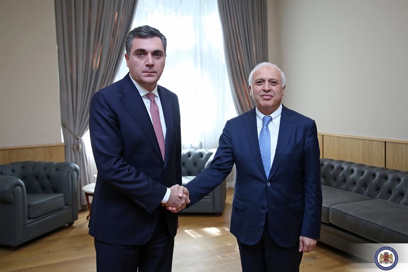 Վրաստանի արտգործնախարարն ընդունել է ՀՀ դեսպանին