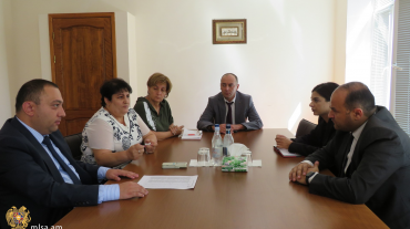 Նախարար Նարեկ Մկրտչյանը Վայոց ձորի մարզում քննարկվել է ադրբեջանական ագրեսիայի հետևանքով առաջացած առաջնային սոցիալական կարիքների բավարարմանը վերաբերող մի շարք հարցեր