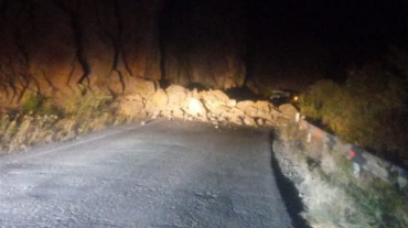 Ջերմուկ քաղաք տանող ճանապարհահատվածին իրականացվել է արհեստական պայթեցում