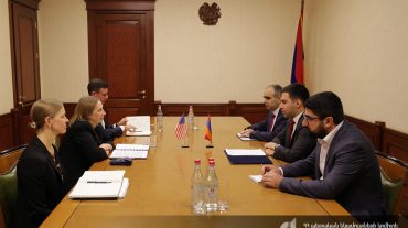 ՊԵԿ նախագահն ընդունել է ԱՄՆ դեսպանին