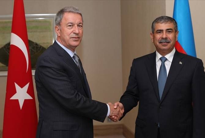 Բաքվում տեղի է ունեցել Թուրքիայի և Ադրբեջանի պաշտպանության նախարարների հանդիպումը