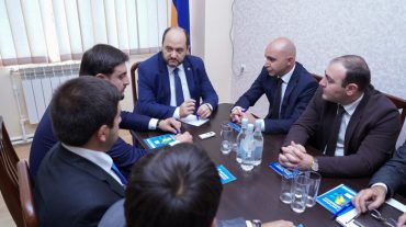 Արայիկ Հարությունյանը ներկայացրել է Քաղաքաշինության, տեխնիկական և հրդեհային անվտանգության տեսչական մարմնի նորանշանակ ղեկավարին