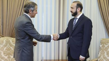 Արարատ Միրզոյանը հանդիպել է ԱԷՄԳ գլխավոր տնօրեն Ռաֆայել Մարիանո Գրոսիի հետ